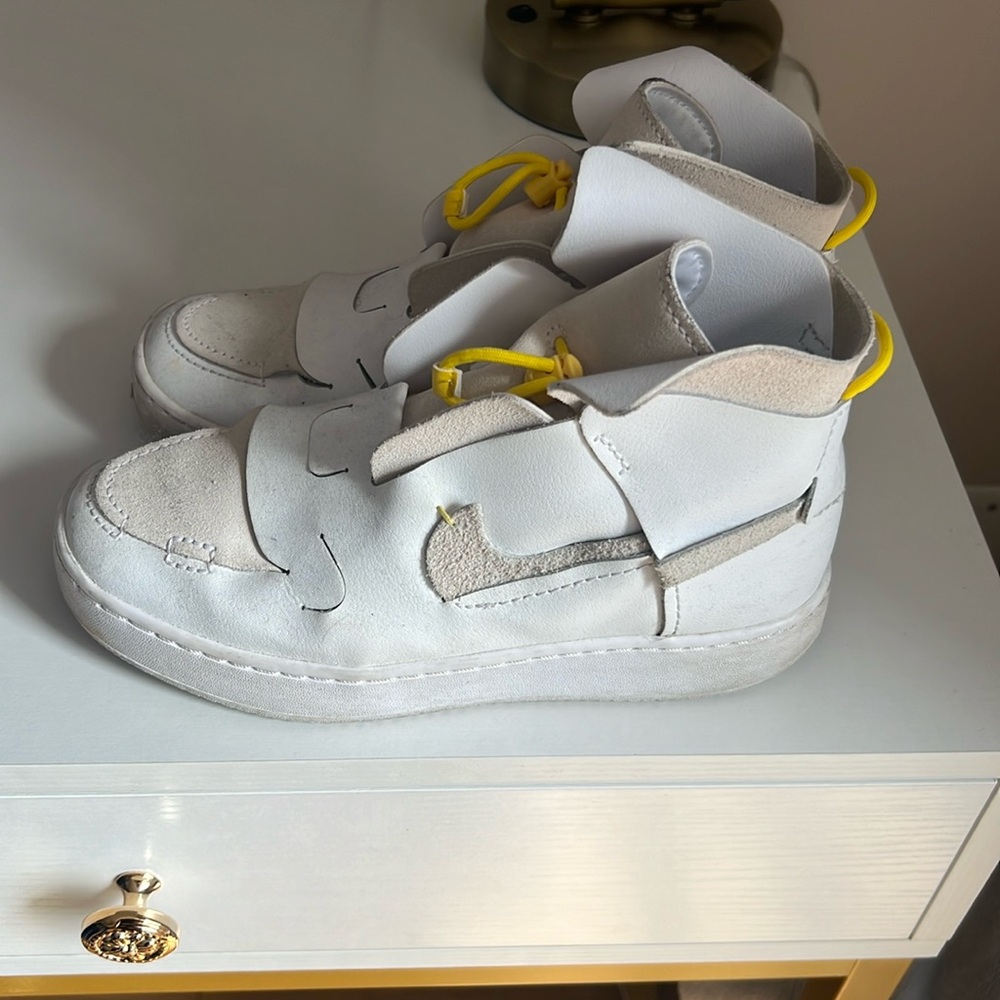 Nike deconstructed high top sneakers
